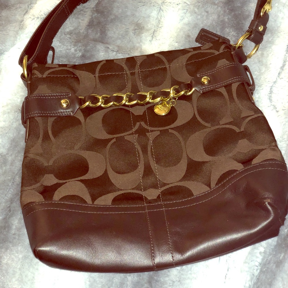 Authentic coach hobo bag (Preowned)
